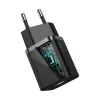 Baseus Super Si snellader 1C 20W met USB-C-kabel voor Lightning 1m (zwart)