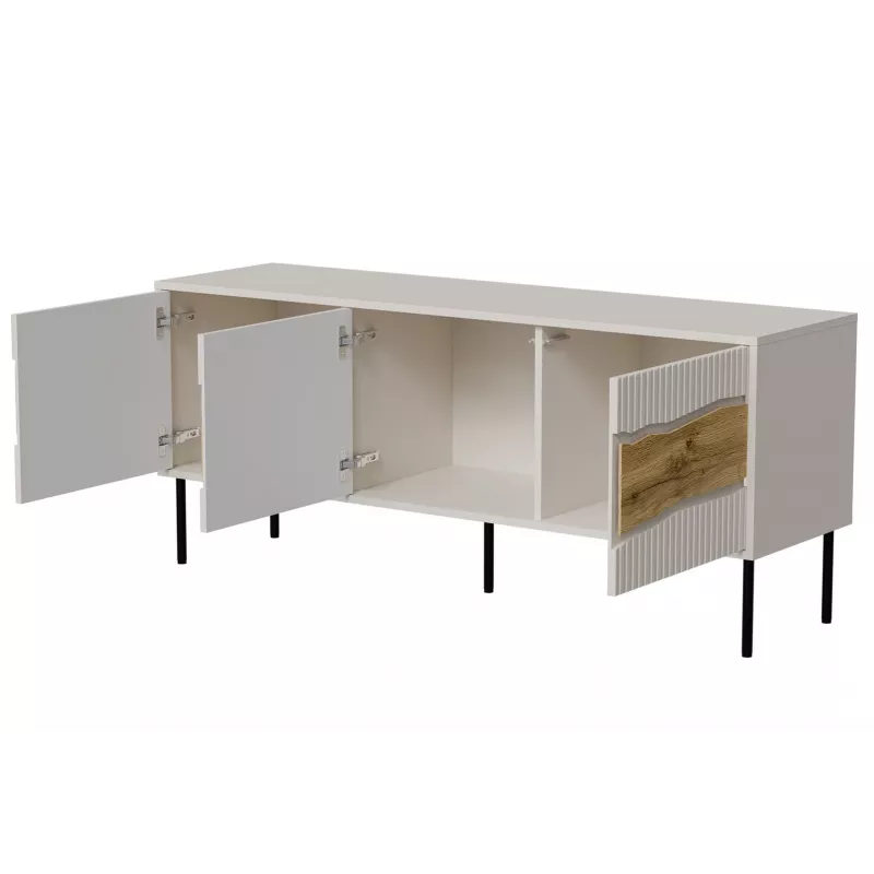 Cama INSERTO 3D TV-kast 143.5x40x61.5 cashmere + LED
