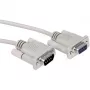 RS232-kabel ROLINE DB9 M - F 1,8 m