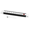 Stroomverlengstuk LogiLink LPS207 3m 8 stopcontacten zwart wit