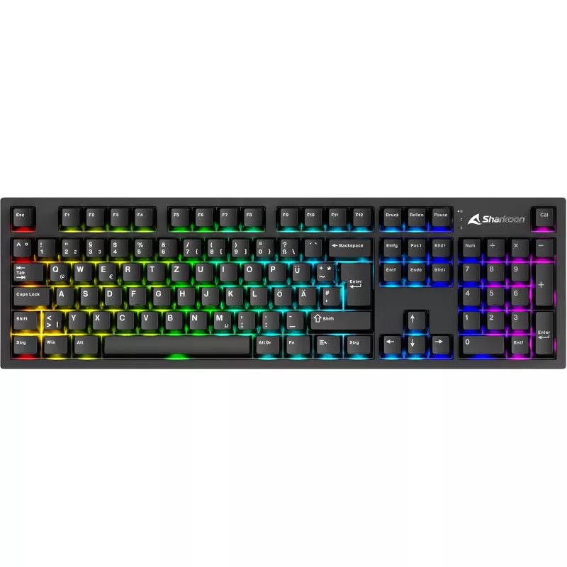 Sharkoon OfficePal KB70W Mech mechanisch toetsenbord, Linear Silent, DE-indeling