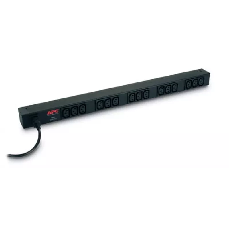 APC RACK PDU BASIC ZERO U 10A 230V stekkerdoos (PDU) 15 AC-uitgangen 0U zwart