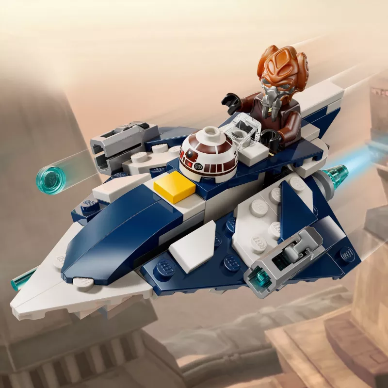 LEGO Microfighter Star Wars Plo Koons Jedi Starfighter 75400 — 89 onderdelen, 1 minifiguur, leeftijd 6+