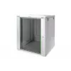 DIGITUS Professional Dynamic Basic Series DN-19 16U-6/6-EC - behuizing - geschikt voor wandmontage - grijs, RAL 7035 - 16U - 48,3 cm (19)