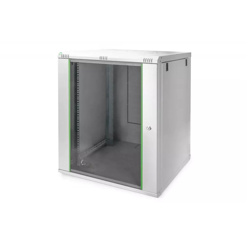 DIGITUS Professional Dynamic Basic Series DN-19 16U-6/6-EC - behuizing - geschikt voor wandmontage - grijs, RAL 7035 - 16U - 48,3 cm (19)