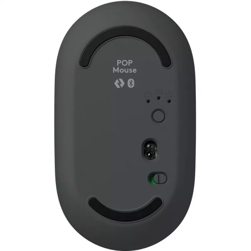 Logitech POP ICON COMBO Zwitsers, grafiet/groen, Bluetooth, Zwitsers, 920-013275