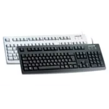 Bedrade Cherry G83-6105 USB Franse (FR) toetsenbord, grijs, 1,75 m USB-kabel