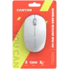 CANYON muis MW-04 3 toetsen BT draadloos wit