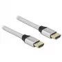 HDMI-kabel DeLOCK Ultra High Speed 48 Gbps 8K 60 Hz zilver 3 m