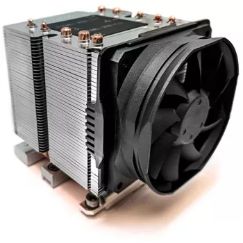 Koeler Inter-Tech B-14 processor 8 cm zwart zilver