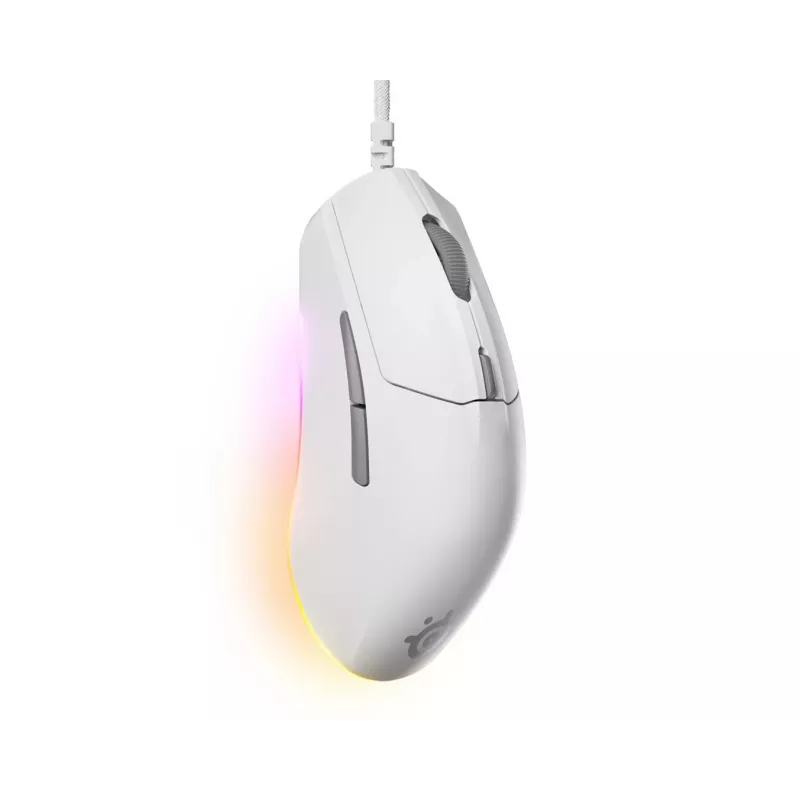 SteelSeries Rival 3 Gen 2 gamingmuis, wit