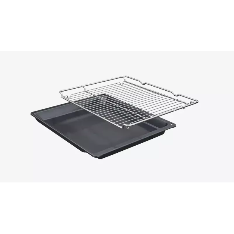 BOSCH HBA514BB3 oven + BOSCH HEZ538000 eenstaps telescooprails