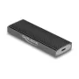 SSD-behuizing DeLOCK Externe USB Type-C combo-behuizing voor M.2 NVMe PCIe of SATA SSD gereedschapsloos