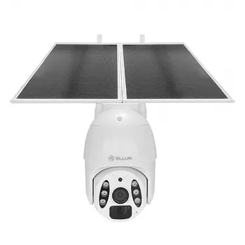Beveiligingscamera Tellur Smart WiFi Solar Camera P&T 3MP 2K UltraHD
