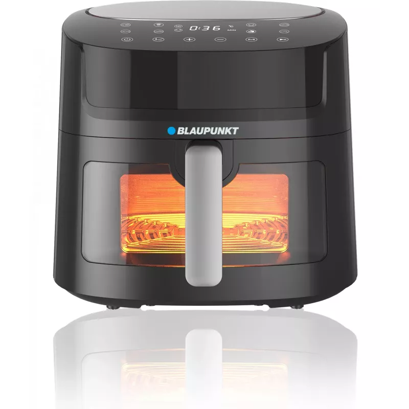 Heteluchtfriteuse BLAUPUNKT AFD712 – 7,2 l inhoud, 1800 W, digitale touchbediening, 40–200 °C, 60-minuten-timer