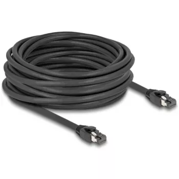 DeLOCK RJ45-netwerkkabel Cat.8.1 10 m zwart