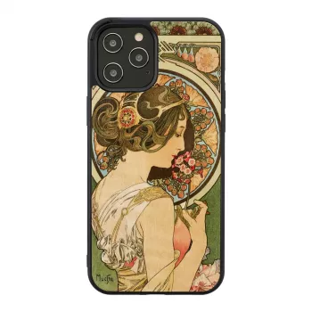 Telefoonhoes man and wood voor iPhone 12 Pro Max – Primel zwart