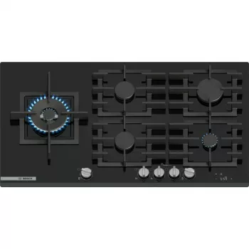 Bosch Serie 8 PRS9A6H40 kookplaat zwart inbouw 90 cm gas 5 zone(s)