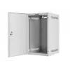Lanberg WF10-2309-00S 9U 10-inch wandkast, grijs, metalen deur, 280x310 mm
