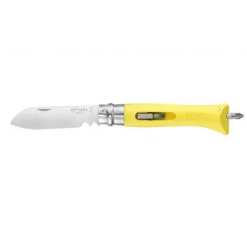 Opinel N°09 camper/scout geel