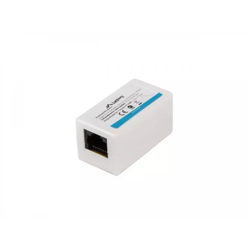 Lanberg AD-RJ45-RJ45-OU6 RJ45-koppeling Cat.6 UTP, wit