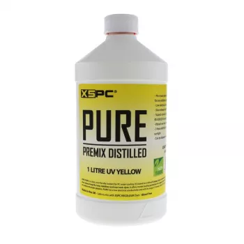 XSPC Pure Coolant, 1 liter - geel, UV