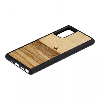 Beschermhoes Man and Wood Galaxy Note 20 — terra zwart