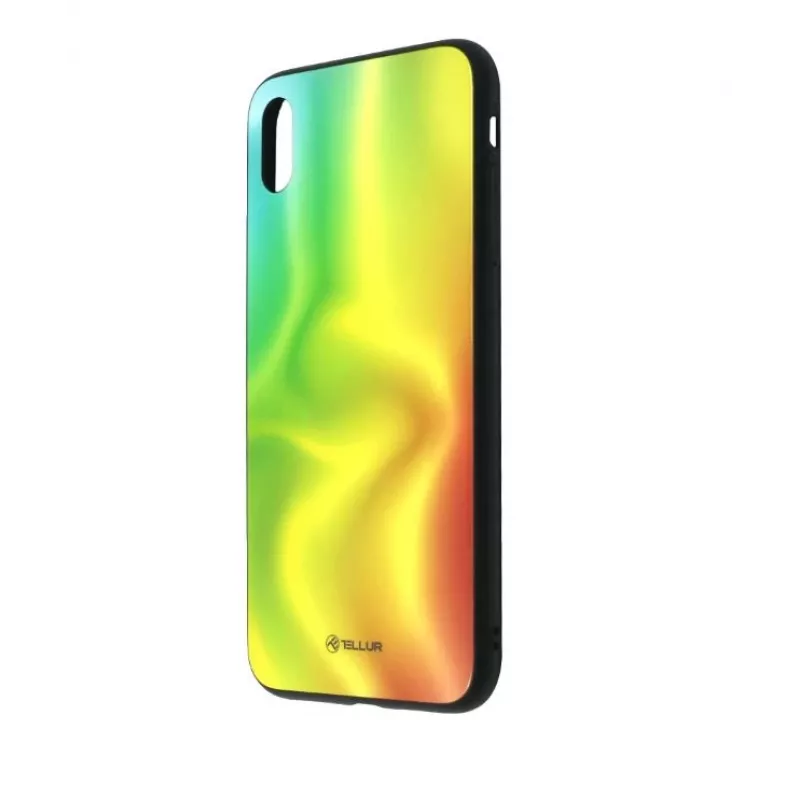 Displaybeschermglas Tellur voor iPhone XS Max – bedrukt zijdeoppervlak