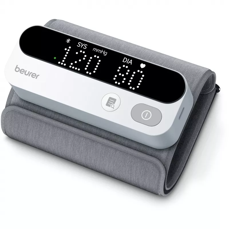 Beurer BM 59 bovenarm bloeddrukmeter, Bluetooth, wit/zwart