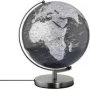 Tafelglobe TROIKA G3011T-BKSI/CB — compacte tafelglobe voor op het bureau
