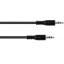 Omnitronic 3,5 mm stereokabel 3 m zwart – audio-verbindingskabel, model 30211605