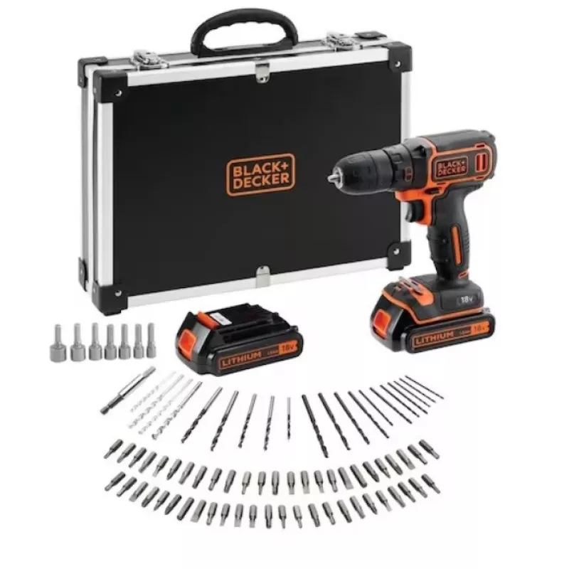 BLACK+DECKER 18V boorschroefmachine BDCDC18BAFC-QW