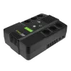 Green Cell AiO 800VA LCD UPS noodstroomvoeding, line-interactive, 0,8 kVA, 480 W, 6 AC-stopcontacten