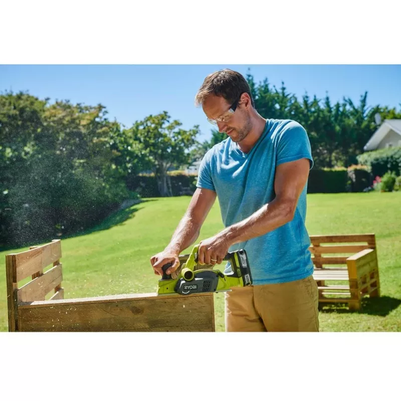 Ryobi 5133002921 elektrische handschaaf groen, grijs 11000 tpm