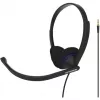 Koss CS200i headset bedrade hoofdbeugel kantoor/callcenter zwart