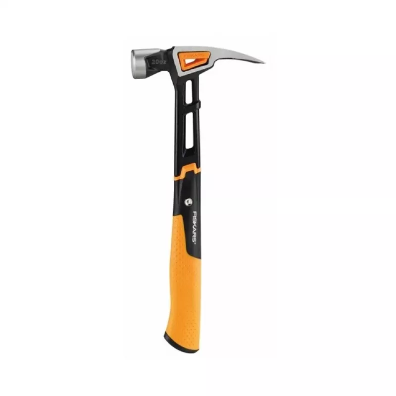 Fiskars 1020214 hamer klauwhamer zwart, metallic, oranje