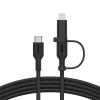 USB-kabel Belkin BoostCharge Pro 1,5 m USB-C USB-C/Lightning zwart
