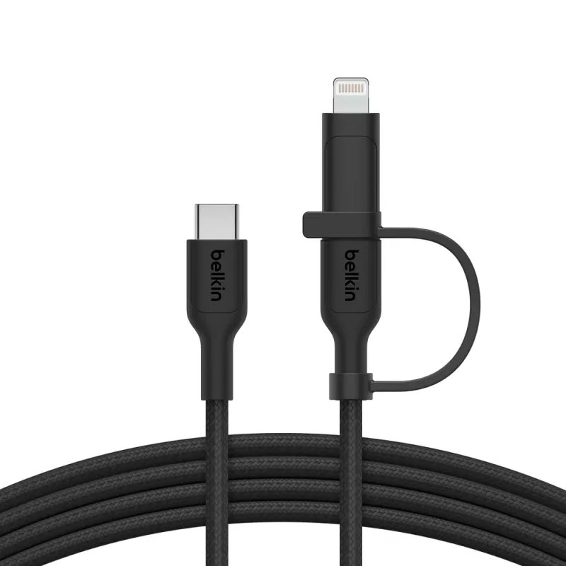 USB-kabel Belkin BoostCharge Pro 1,5 m USB-C USB-C/Lightning zwart