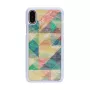 Beschermhoes iKins voor iPhone XS/S Mosaic wit