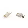 RJ45-stekker GEMBIRD CAT7 8P8C verguld 15µm FTP/SFTP 50-pack