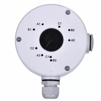 Aansluitdoos Reolink B10 voor buiten-beveiligingscamera, wit, 122×45,5×144 mm