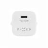 Draagbare USB-C-reisoplader FIXED FIXC30M-C-WH 30W compact ontwerp