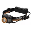 Hoofdlamp Duracell DH1500R — zwart/oranje, oplaadbare handsfree verlichting