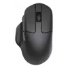 Draadloze muis Keychron M7 8K zwart — compact ergonomisch ontwerp, oplaadbaar