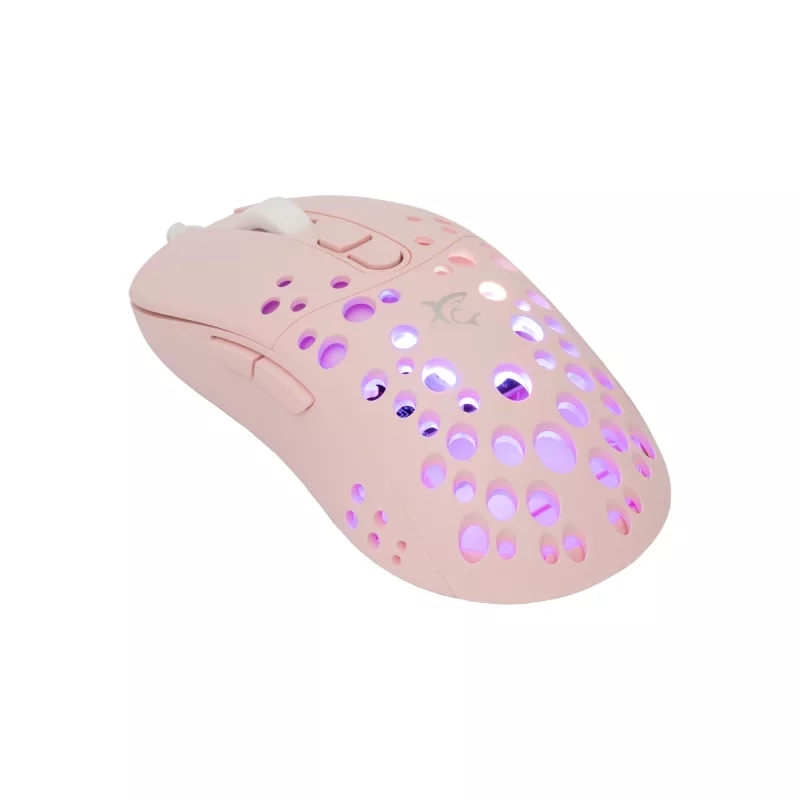 Muis White Shark GM-9004 Tristan-2 Pink RGB USB