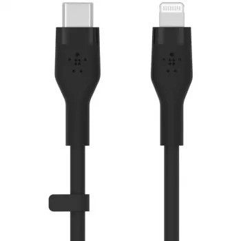 Lightning-kabel 2 m Belkin CAA009BT2MBK USB C naar Lightning zwart