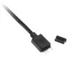 Kabeladapter Kolink 4-pins ventilator naar 3-pins 5V ARGB, 0,4 m