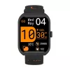 Smartwatch Colmi P86 zwart met hartslagmeter, waterdicht