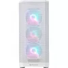 FARA 514X, tower-behuizing wit, gehard glas