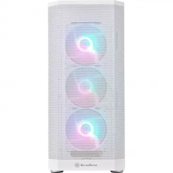 FARA 514X, tower-behuizing wit, gehard glas